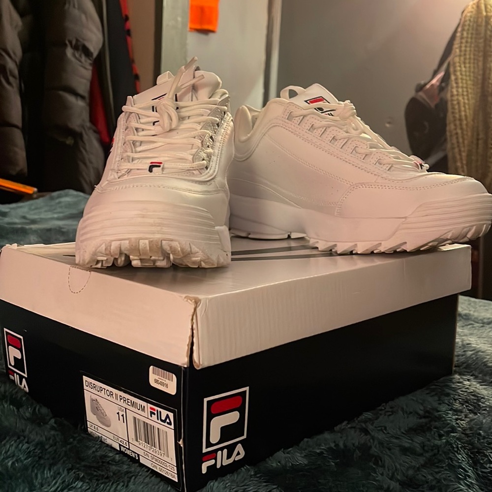 Womens Fila Disruptor II Premium